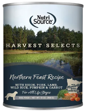 NutriSource Harvest Selects Northern Feast Canned Dog Food
