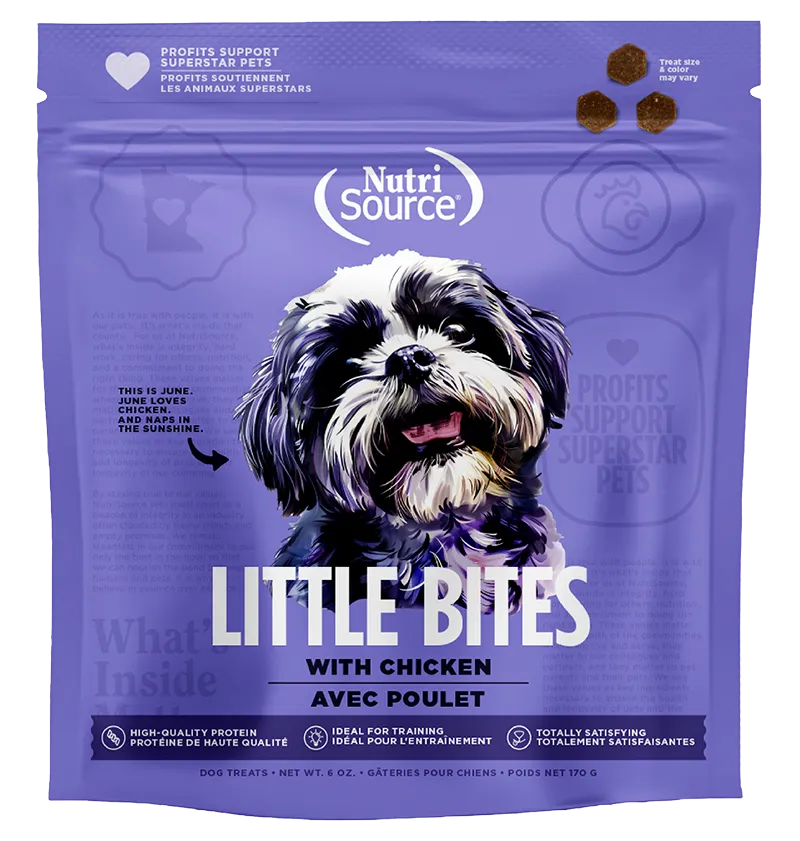 NutriSource Little Bites Chicken Dog Treats