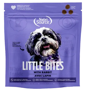 NutriSource Little Bites Rabbit Dog Treats