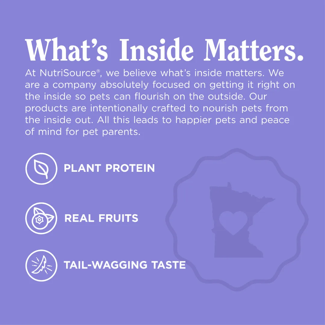 NutriSource Nutty Butter Bites Peanut Butter & Banana Dog Treats