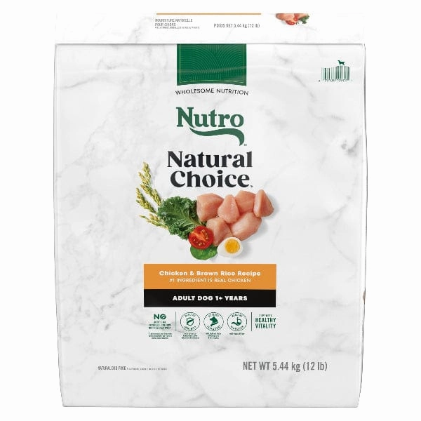 Nutro Natural Choice Chicken & Brown Rice Adult Dry Dog Food
