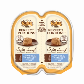 Nutro Perfect Portions Pate Salmon & Tuna Recipe Wet Cat Food