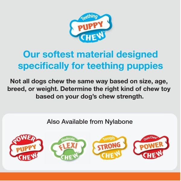 Nylabone Puppy Rubber Teethers