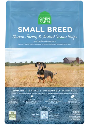 Open Farm Ancient Grains Small Breed Chicken and Turkey Recipe Dog Food