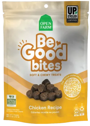 Open Farm Be Good Bites Chicken Dog Treats