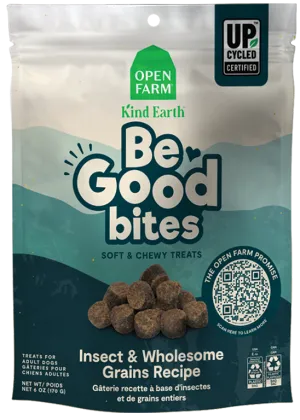 Open Farm Be Good Bites Insect and Wholesome Grains Dog Treats