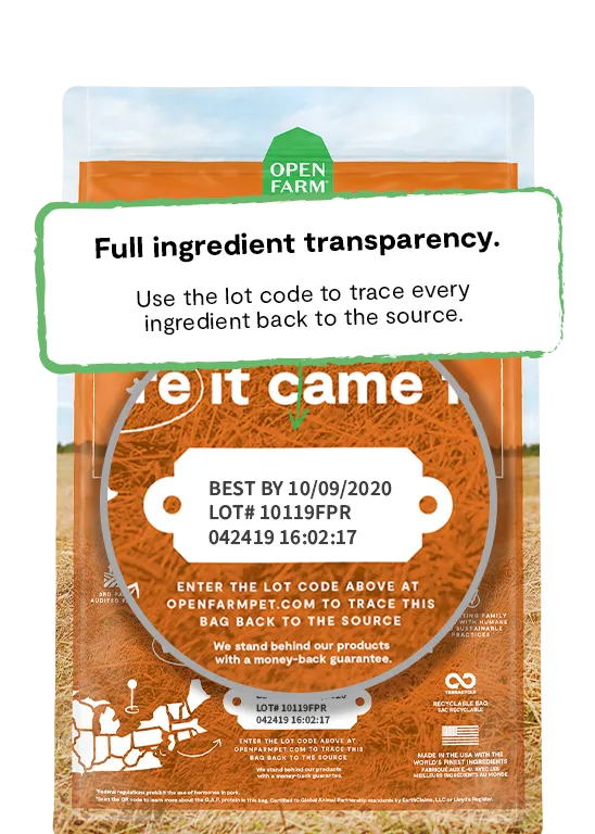 Open Farm Farmer's Table Pork & Ancient Grains Dry Dog Food