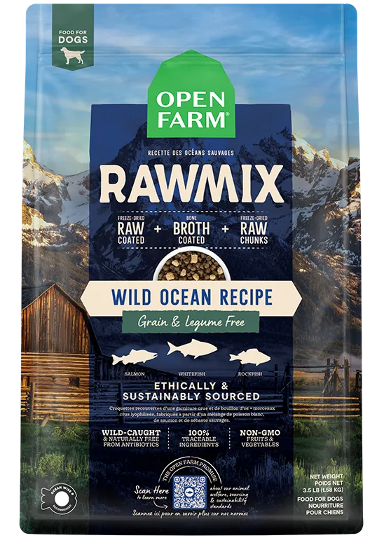 Open Farm Grain-Free RawMix Wild Ocean Recipe Dog Food