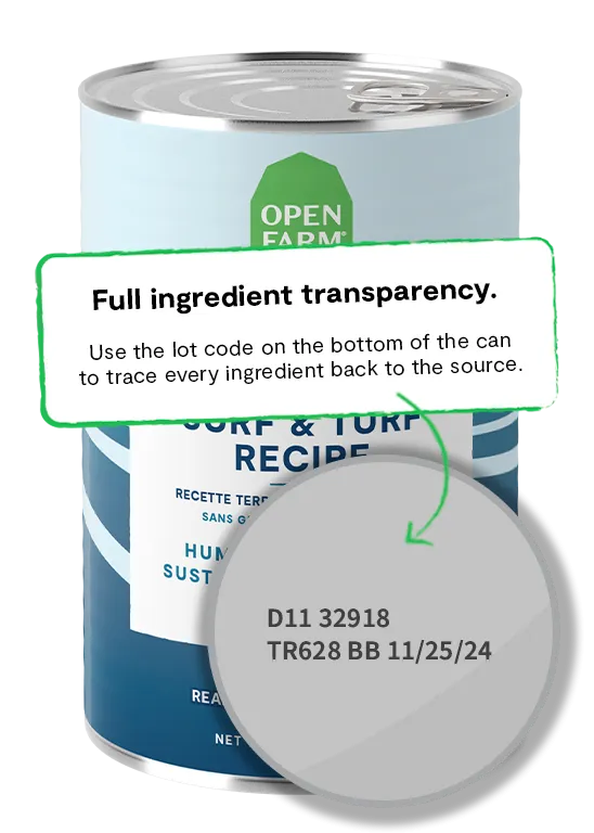 Open Farm Grain Free Surf & Turf Pate Wet Dog Food