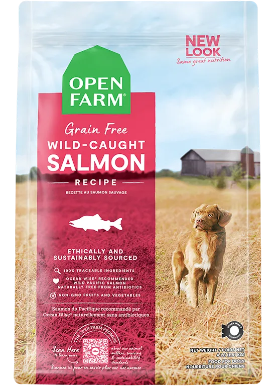 Open Farm Grain-Free Wild-Caught Salmon Recipe Dry Dog Food