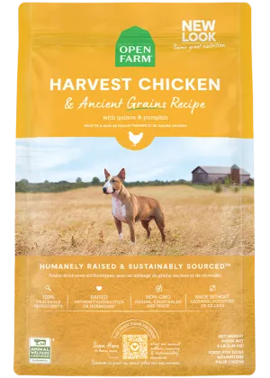 Open Farm Harvest Chicken & Ancient Grains Dry Dog Food