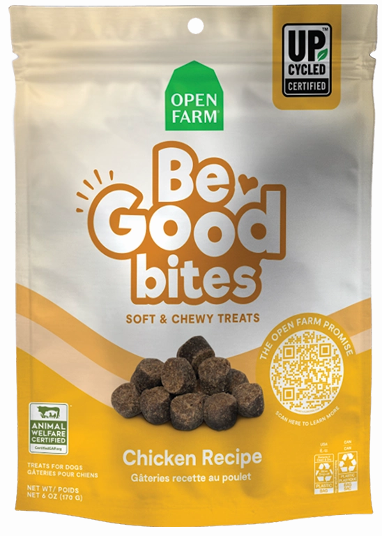 Open Farm Be Good Bites Chicken Dog Treats