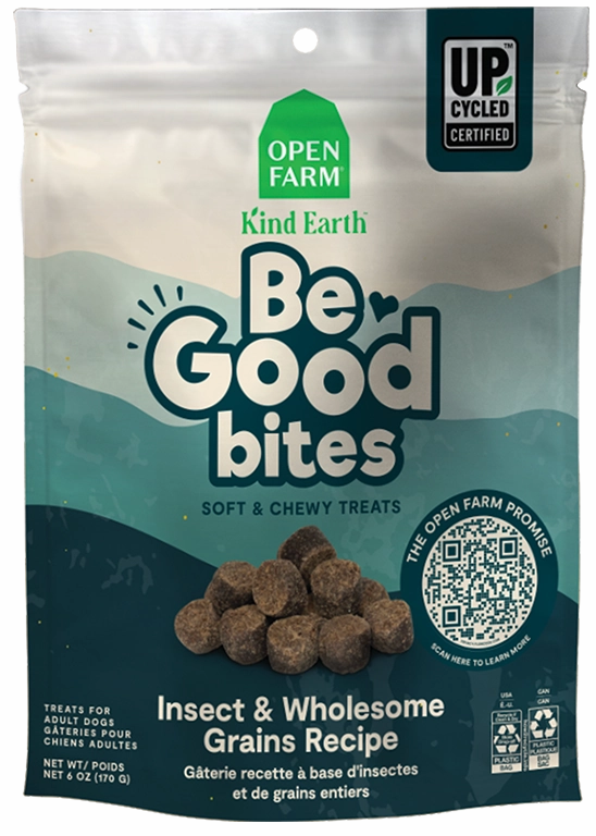 Open Farm Be Good Bites Insect and Wholesome Grains Dog Treats