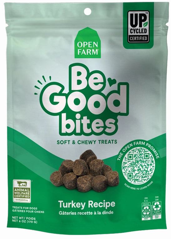 Open Farm Be Good Bites Turkey Dog Treats