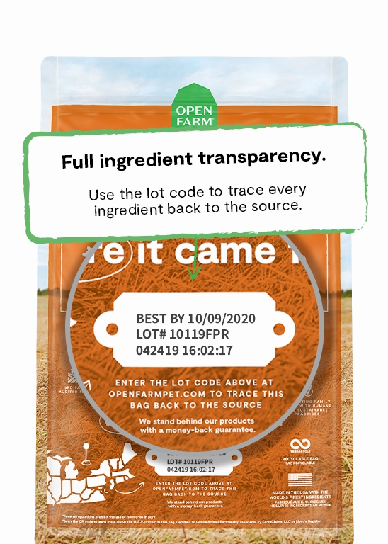 Open Farm Farmer's Table Pork & Ancient Grains Dry Dog Food