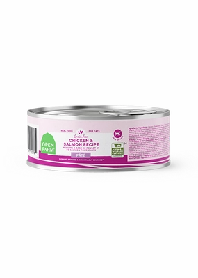 Open Farm Grain Free Chicken & Salmon Pate Wet Cat Food