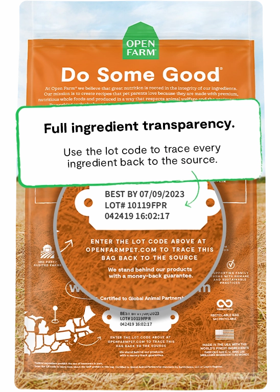 Open Farm Grain Free Farmer's Table Pork Recipe Dry Dog Food