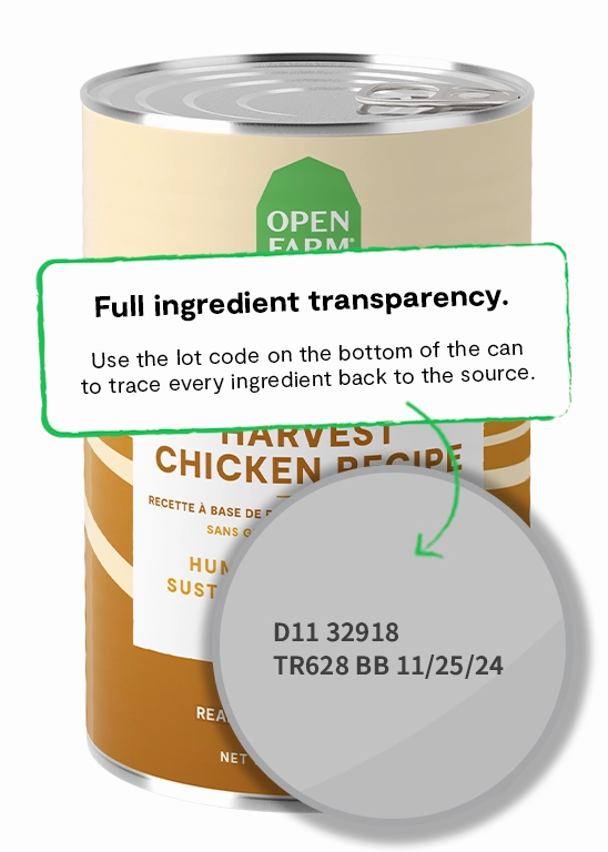 Open Farm Grain Free Harvest Chicken Pate Wet Dog Food