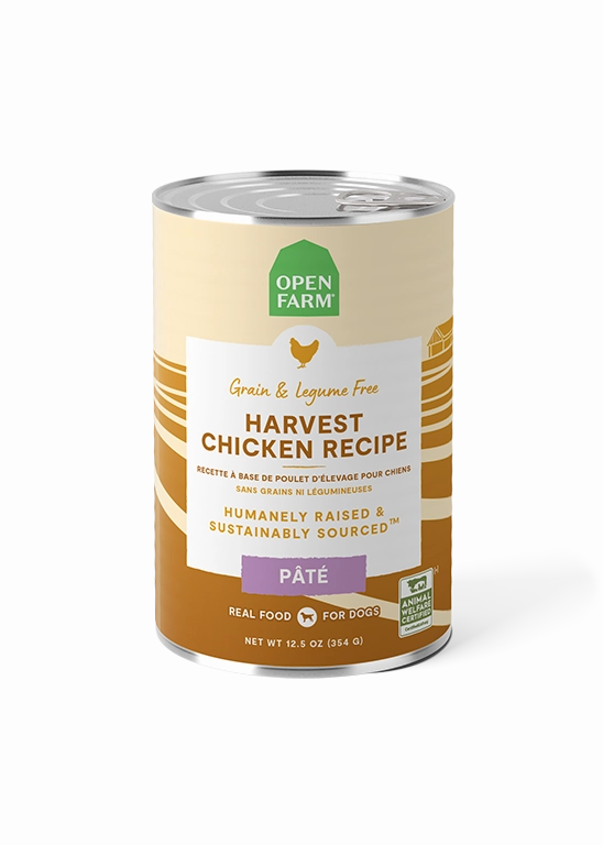 Open Farm Grain Free Harvest Chicken Pate Wet Dog Food