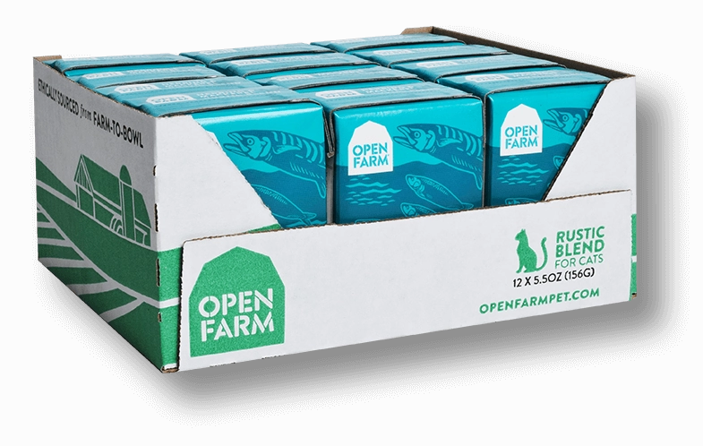Open Farm Grain Free Herring & Mackerel Recipe Rustic Blend Wet Cat Food