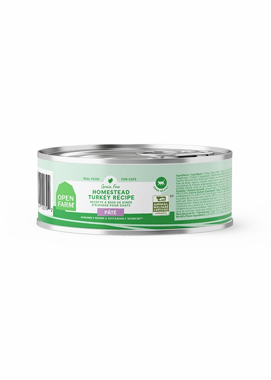 Open Farm Grain Free Homestead Turkey Pate Wet Cat Food