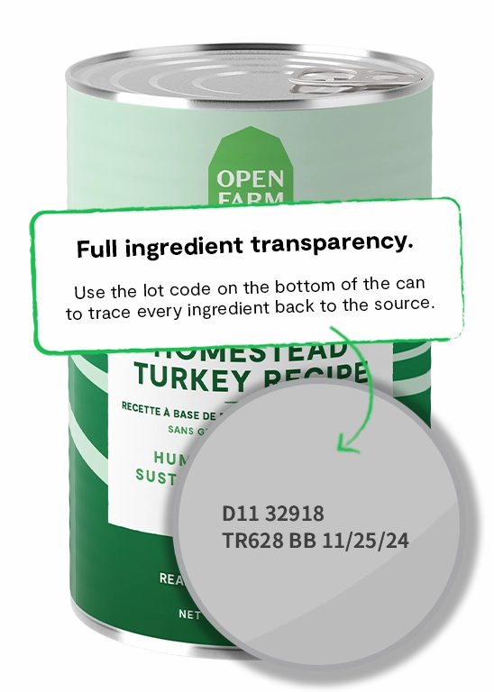Open Farm Grain Free Homestead Turkey Pate Wet Dog Food
