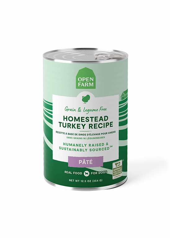 Open Farm Grain Free Homestead Turkey Pate Wet Dog Food