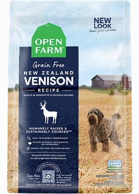 Open Farm Grain-Free New Zealand Venison Dry Dog Food