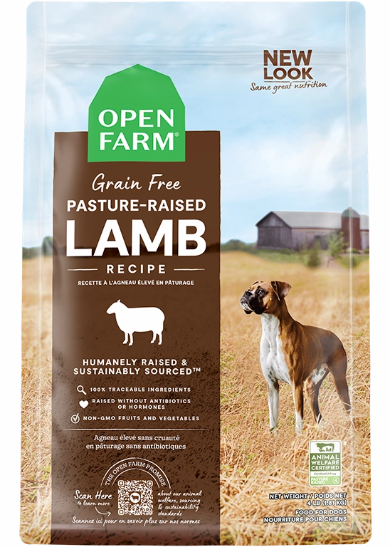 Open Farm Grain-Free Pasture Raised Lamb Recipe Dry Dog Food