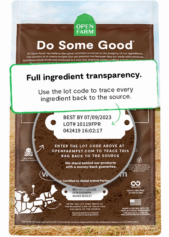 Open Farm Grain-Free Pasture Raised Lamb Recipe Dry Dog Food