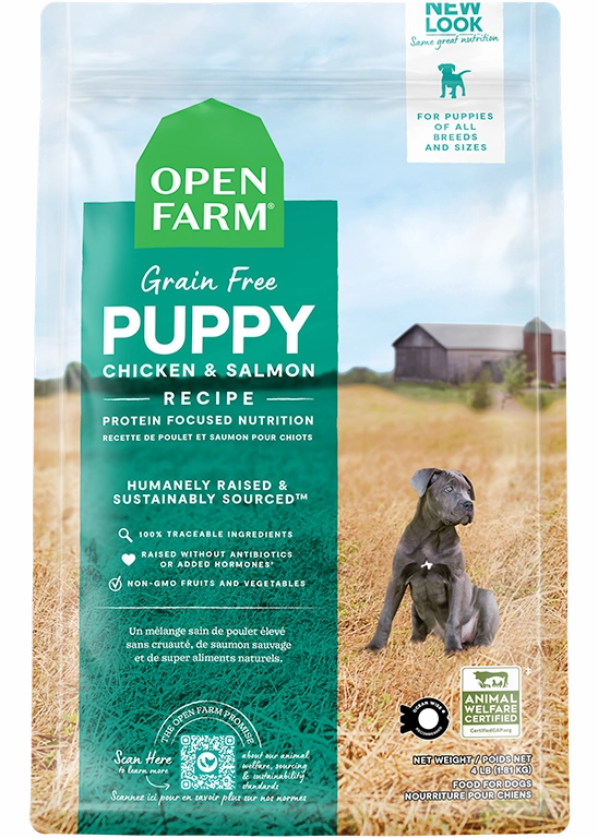 Open Farm Grain-Free Puppy Chicken & Salmon Recipe Dry Dog Food