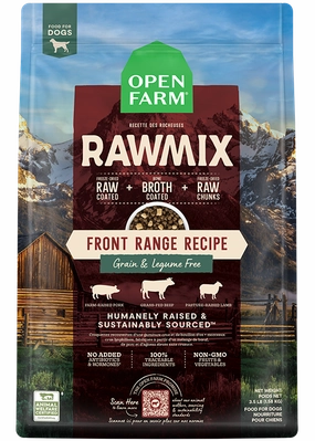 Open Farm Grain-Free RawMix Front Range Recipe Dog Food