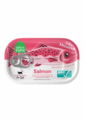 Open Farm Grain Free Salmon Wet Topper for Cats