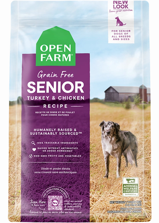 Open Farm Grain-Free Senior Recipe Dry Dog Food