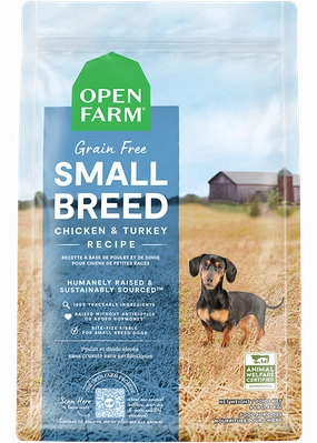 Open Farm Grain-Free Small Breed Chicken and Turkey Recipe Dog Food