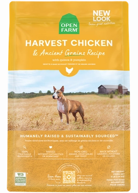Open Farm Harvest Chicken & Ancient Grains Dry Dog Food