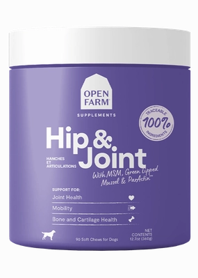 Open Farm Hip & Joint Supplement Chews for Dogs