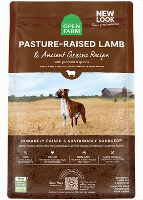 Open Farm Pasture-Raised Lamb & Ancient Grains Dry Dog Food