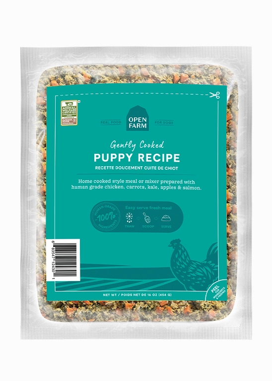 Open Farm Puppy Chicken and Salmon Gently Cooked Recipe