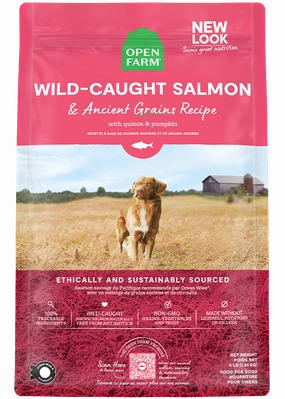 Open Farm Wild Caught Salmon & Ancient Grains Dry Dog Food