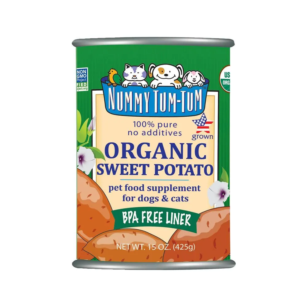 Organic Sweet Potato Pet Food Supplement for Dogs & Cats