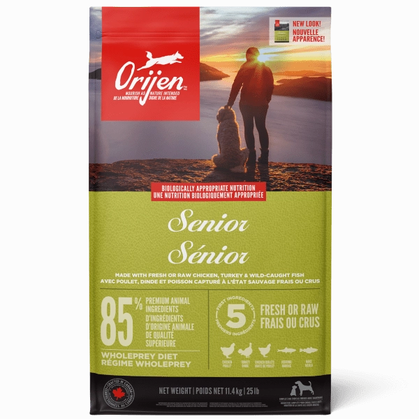 Orijen Senior Dry Dog Food, 11.4kg