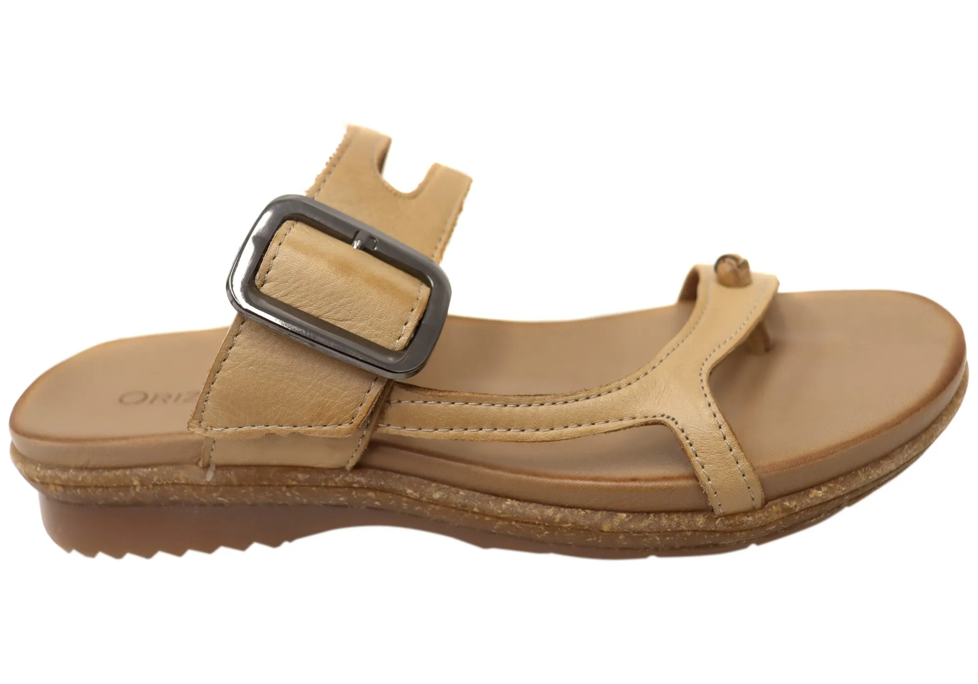 Orizonte Balmaine Womens Comfortable European Leather Thongs Sandals Orizonte Shoes
