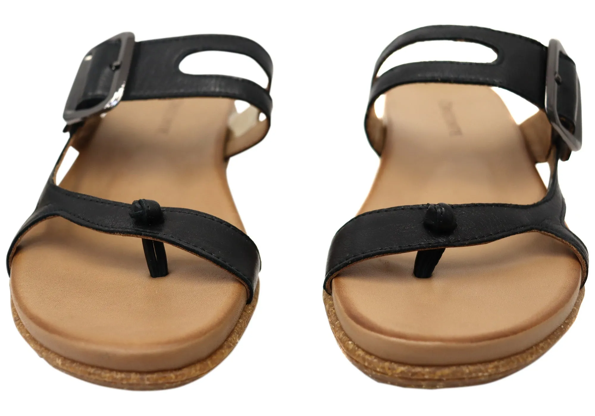 Orizonte Balmaine Womens Comfortable European Leather Thongs Sandals Orizonte Shoes
