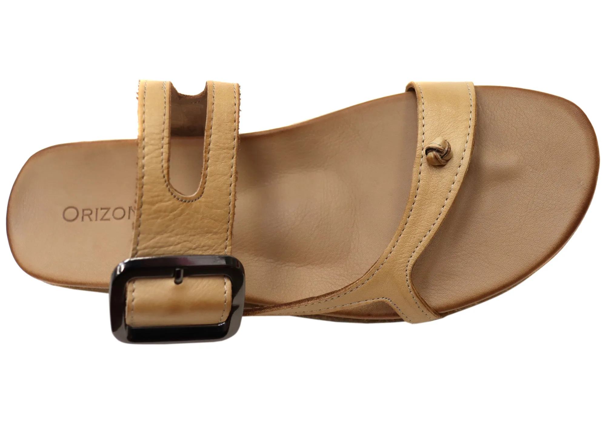 Orizonte Balmaine Womens Comfortable European Leather Thongs Sandals Orizonte Shoes
