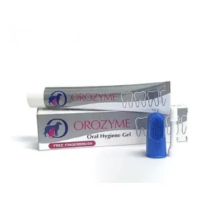 Orozyme Oral Hygiene Gel With Fingerbrush for Dogs & Cats