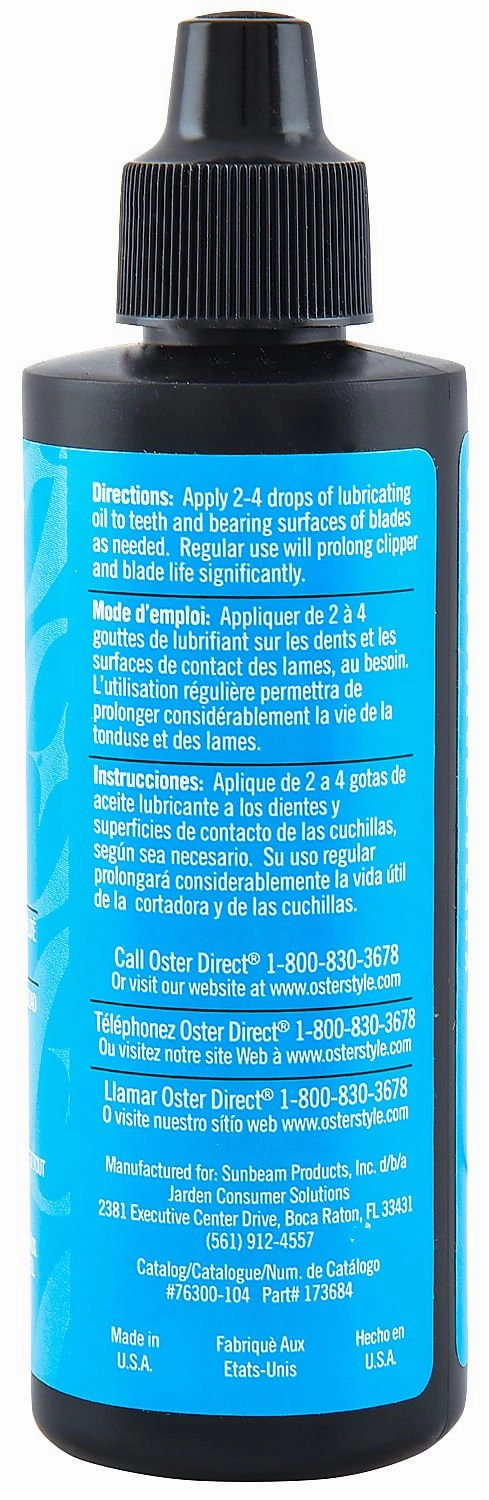 Oster Blade Lube
