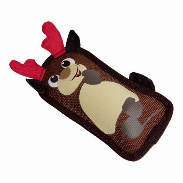 Outward Houndz Fire Biterz Reindeer Holiday Dog Toy