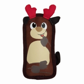 Outward Houndz Fire Biterz Reindeer Holiday Dog Toy