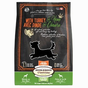 Oven-Baked Tradition Soft & Chewy Grain-Free Turkey & Hemp Dog Treats